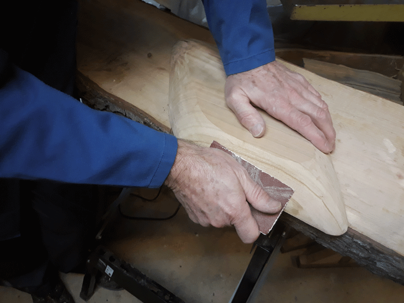 Lesena skleda - bukev 03 izdelana v Sloveniji