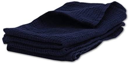 Krpa iz 100% lana navy blue bw. 53x70