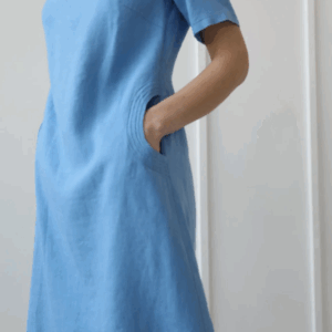 Obleka KR 1208, 100% lan Obleka KR 1208, 100% lan