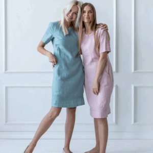 Obleka KR 1208, 100% lan Obleka KR 1208, 100% lan