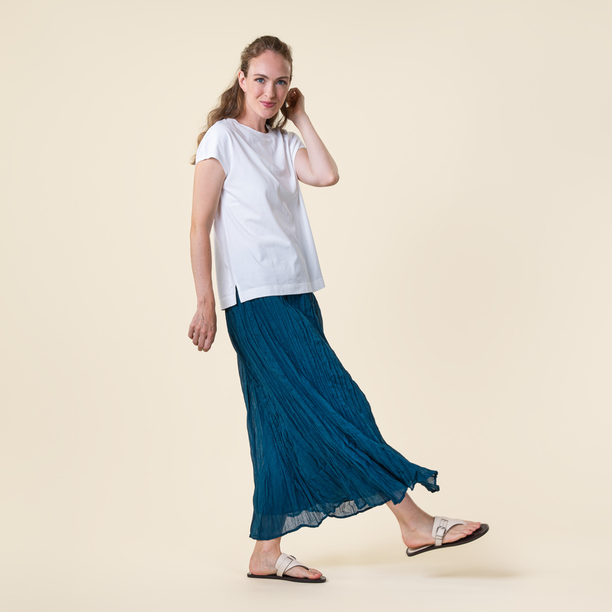 Ženska krilo 100% ekološki bombaž MODRA XS,S Ženska krilo 100% ekološki bombaž MODRA XS,S