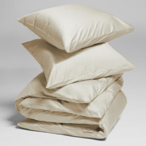 Posteljnina ekološki bombaž saten SANDY GREY več dimenzij