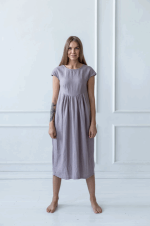 Obleka KR 1207, 100% lan