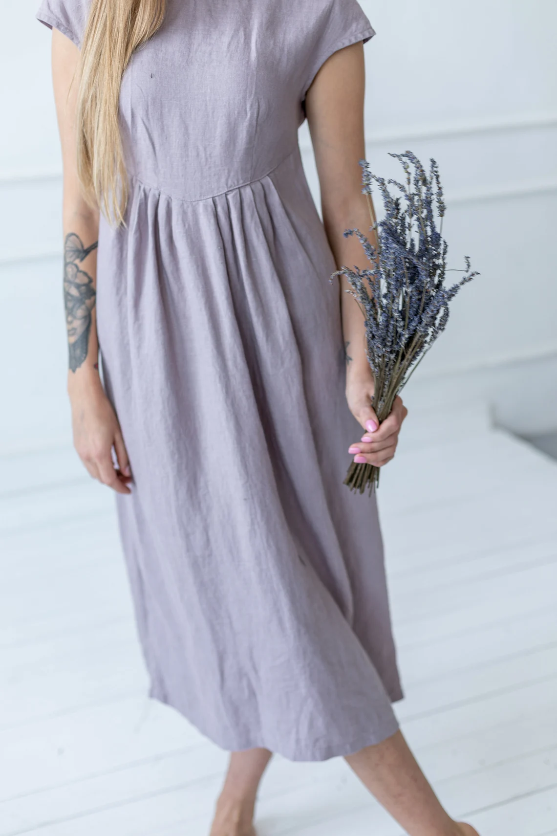 Obleka KR 1207, 100% lan