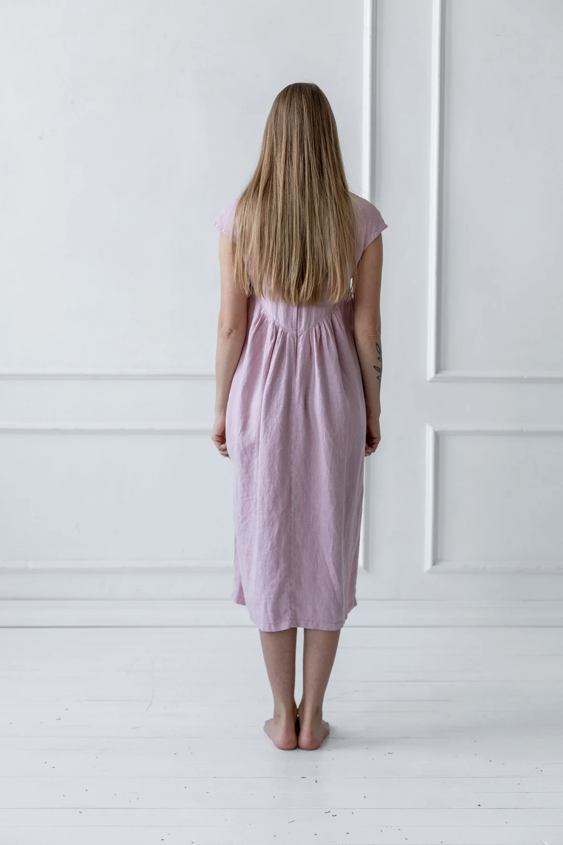 Obleka KR 1207, 100% lan