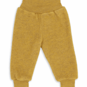 Otroške hlače saffron - flis 100% volna od 50-92 Otroške hlače saffron - flis 100% volna od 50-92