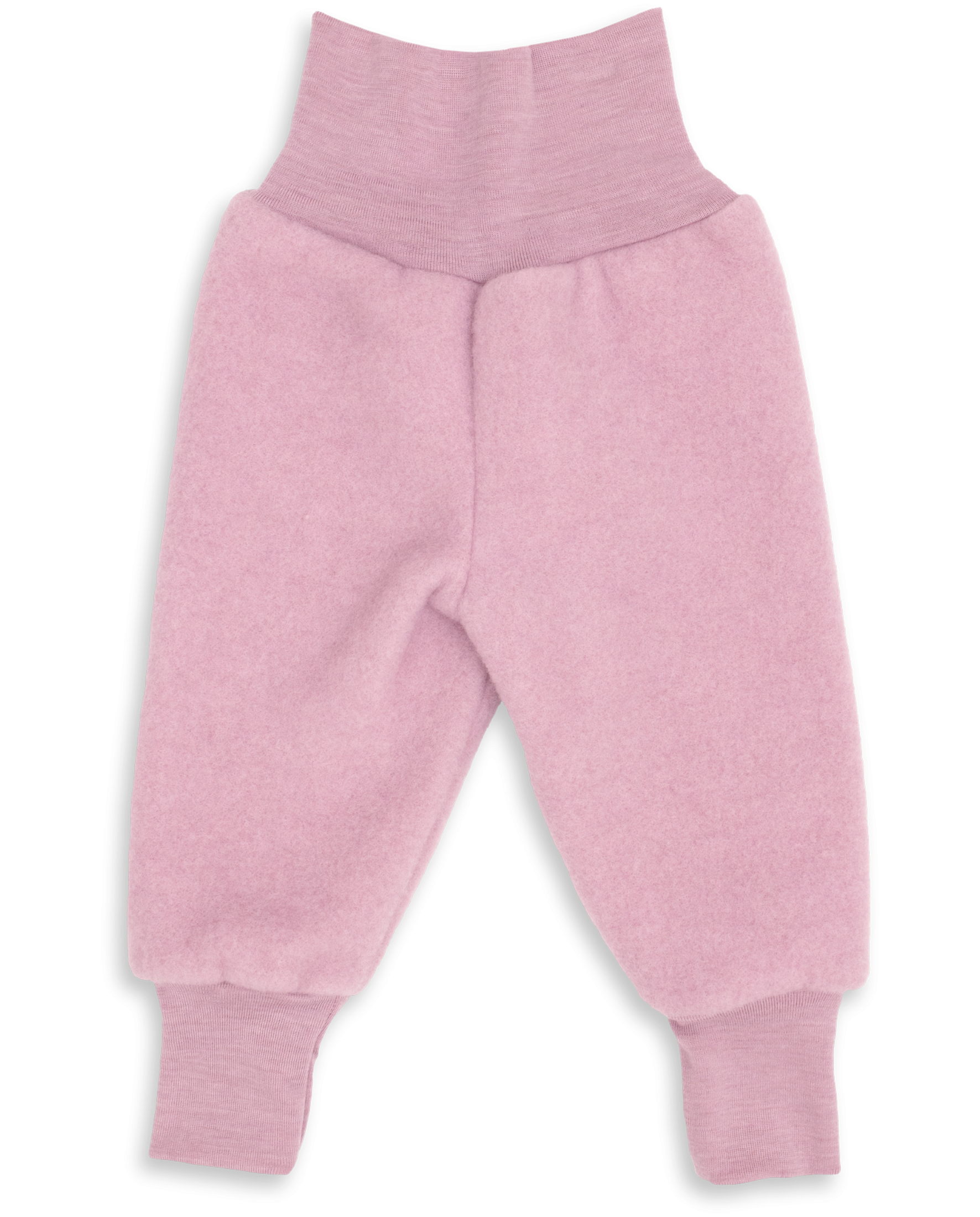 Otroške hlače rosa - flis 100% volna od 50-92