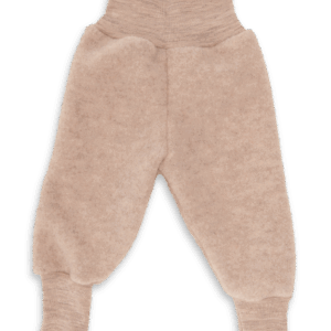 Otroške hlače sand - flis 100% volna od 50-92