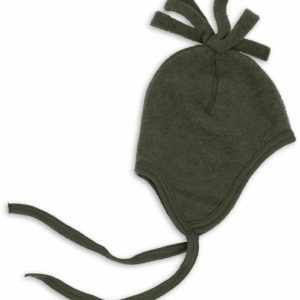 Kapa za otroke, zelena  - flis 100% volna od 74-92