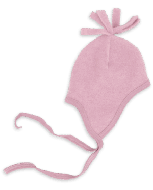 Kapa za otroke, rosa  - flis 100% volna od 74-92