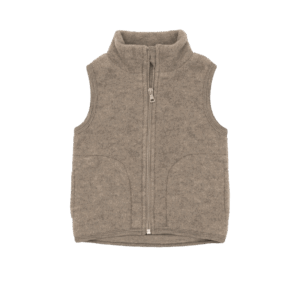 Otroški brezrokavnik walnut - flis 100% volna od 104-140