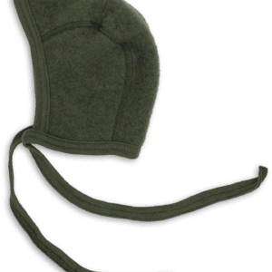 Kapa za dojenčke, zelena - flis 100% volna od 50-68 Kapa za dojenčke, zelena - flis 100% volna od 50-68