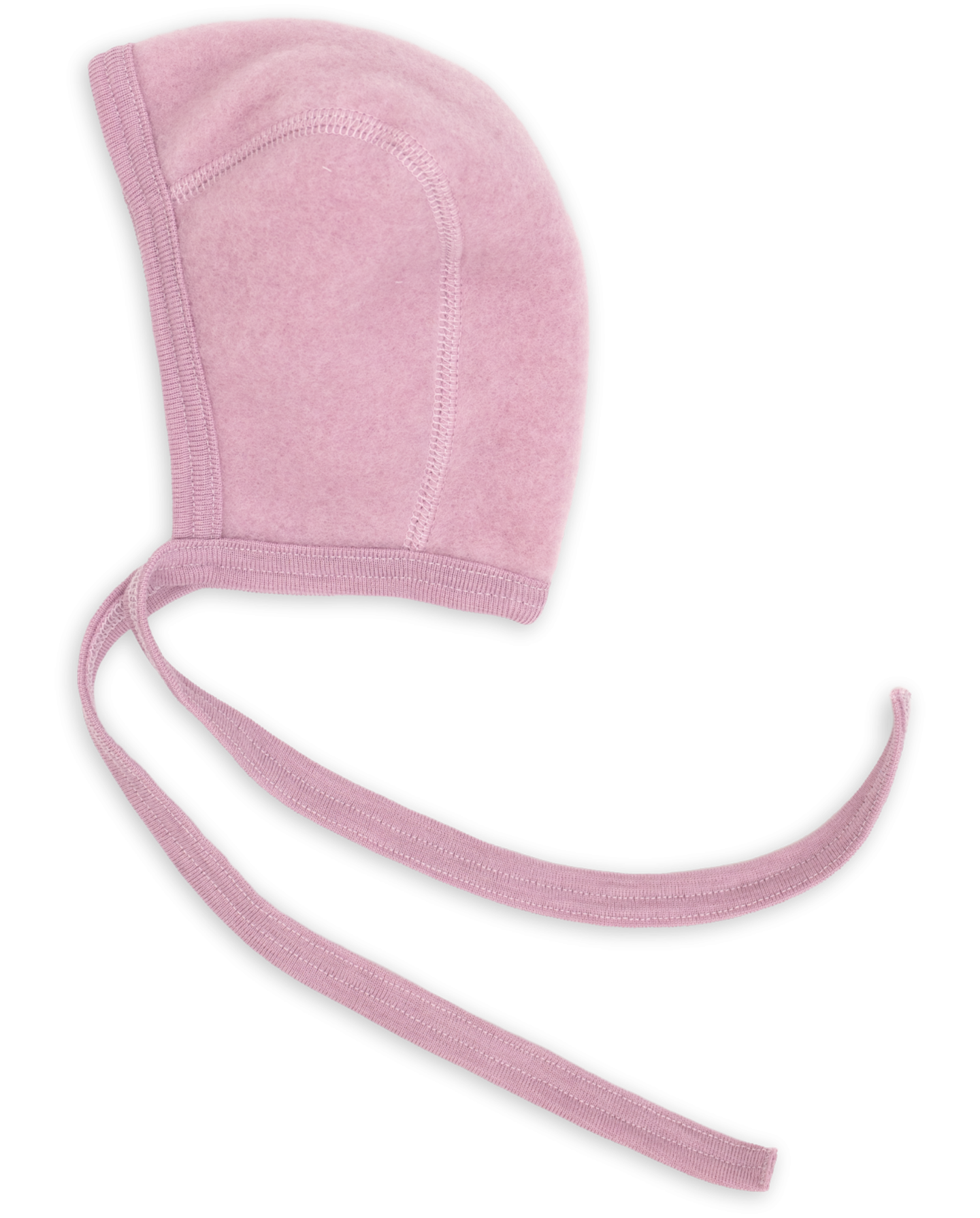 Kapa za dojenčke, rosa - flis 100% volna od 50-68