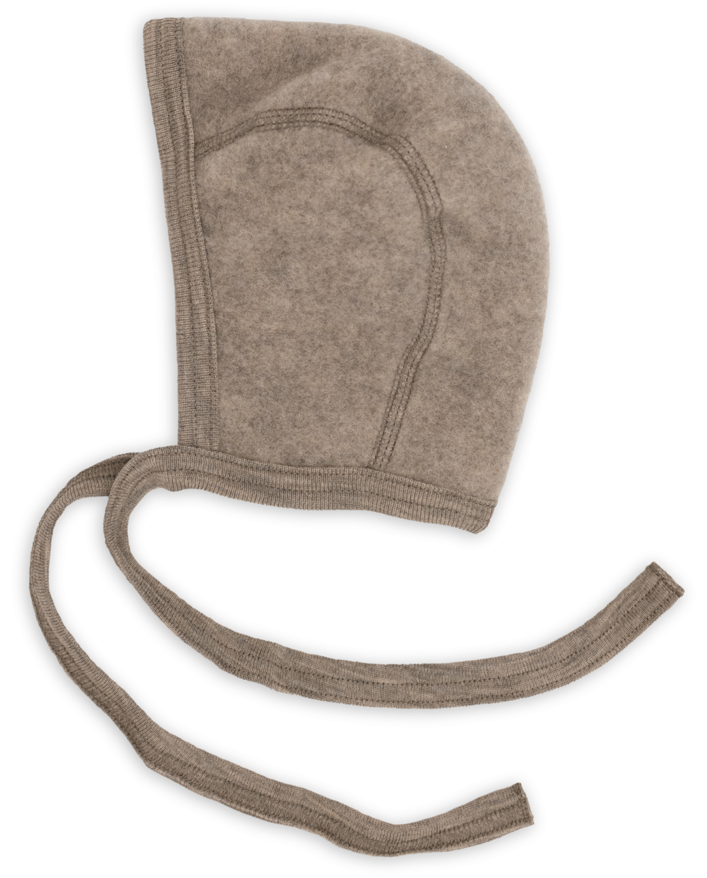 Kapa za dojenčke, walnut - flis 100% volna od 50-68 Kapa za dojenčke, walnut - flis 100% volna od 50-68