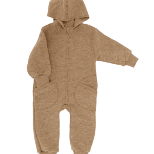 Otroški pajac, almond 100% kuhana volna od 74-116