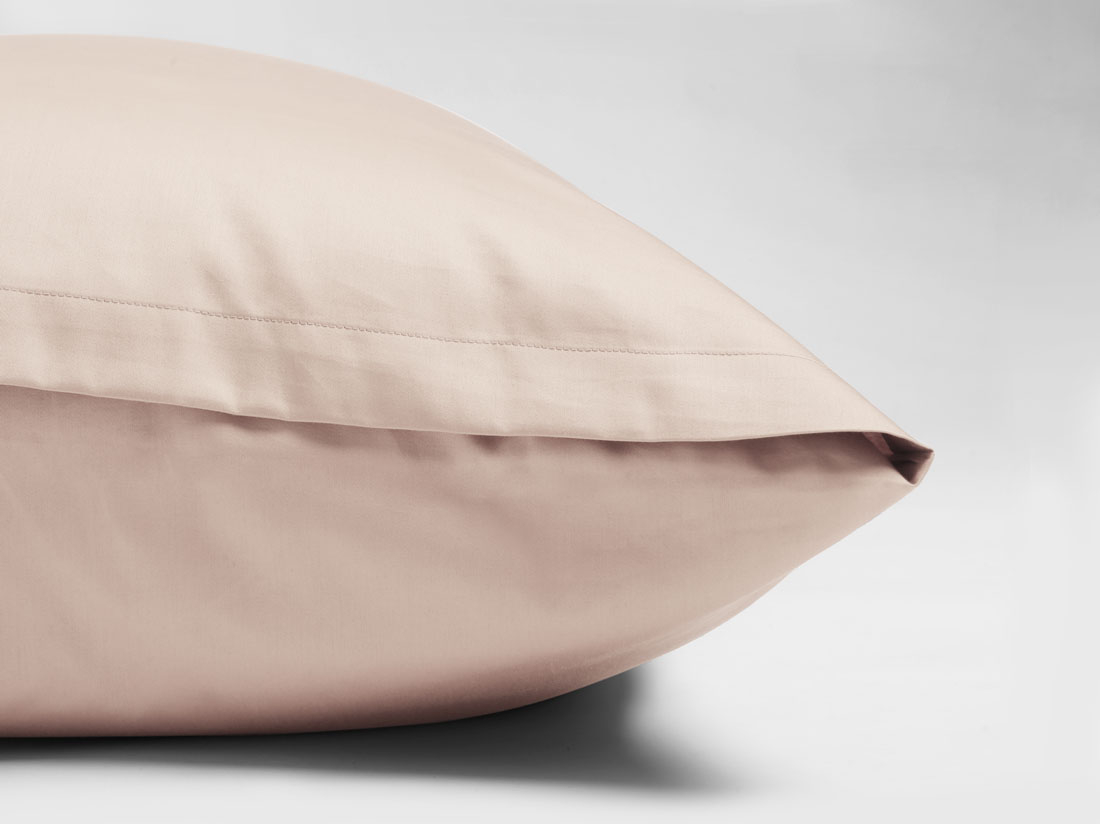 Posteljnina ekološki bombaž saten DUSTY ROSE več dimenzij