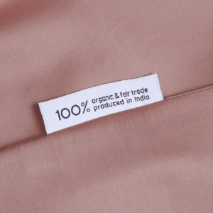 Posteljnina ekološki bombaž saten BLUSH ROSE več dimenzij