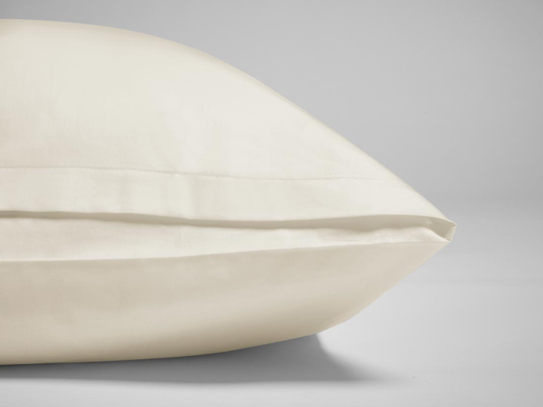 Posteljnina ekološki bombaž saten NATUR več dimenzij