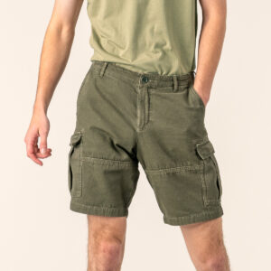 Moške bermude eko bombaž ZELENE 50 Moške bermude eko bombaž ZELENE 50