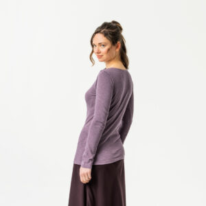 Ženska majica Sinia 100% eko bombaž VIJOLA