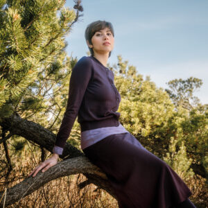 Ženska jopa Scara 100% eko bombaž RJAVO VIJOLIČNA Ženska jopa Scara 100% eko bombaž RJAVO VIJOLIČNA