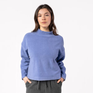 Ženski flis pulover Usiris 100% eko bombaž VIJOLA Ženski flis pulover Usiris 100% eko bombaž VIJOLA