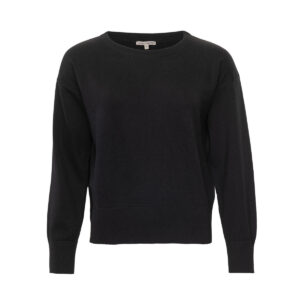 Ženski pulover Undine 80% eko bombaž, 20% volna, ČRN Ženski pulover Undine 80% eko bombaž, 20% volna, ČRN