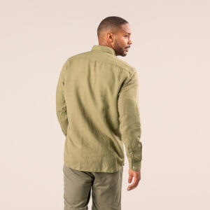 Moška srajca DR iz 55% lana in 45% eko bombaža 48,50