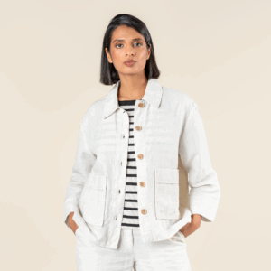 Ženska jakna ONYX 100% lan NATUR Ženska jakna ONYX 100% lan NATUR