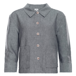 Ženska jakna ONYX 100% lan SIVA