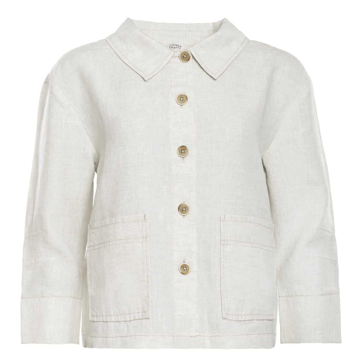 Ženska jakna ONYX 100% lan NATUR