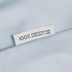 Posteljnina ekološki bombaž saten SKY BLUE več dimenzij Posteljnina ekološki bombaž saten SKY BLUE več dimenzij