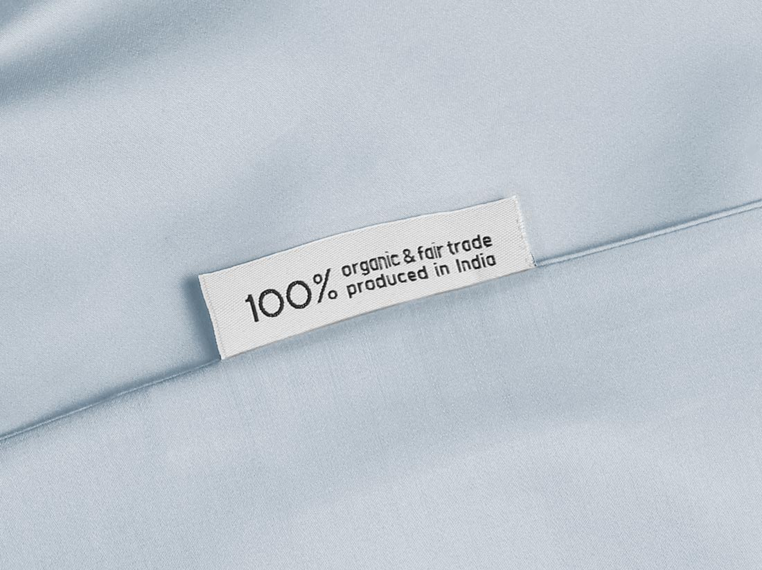 Posteljnina ekološki bombaž saten SKY BLUE več dimenzij Posteljnina ekološki bombaž saten SKY BLUE več dimenzij