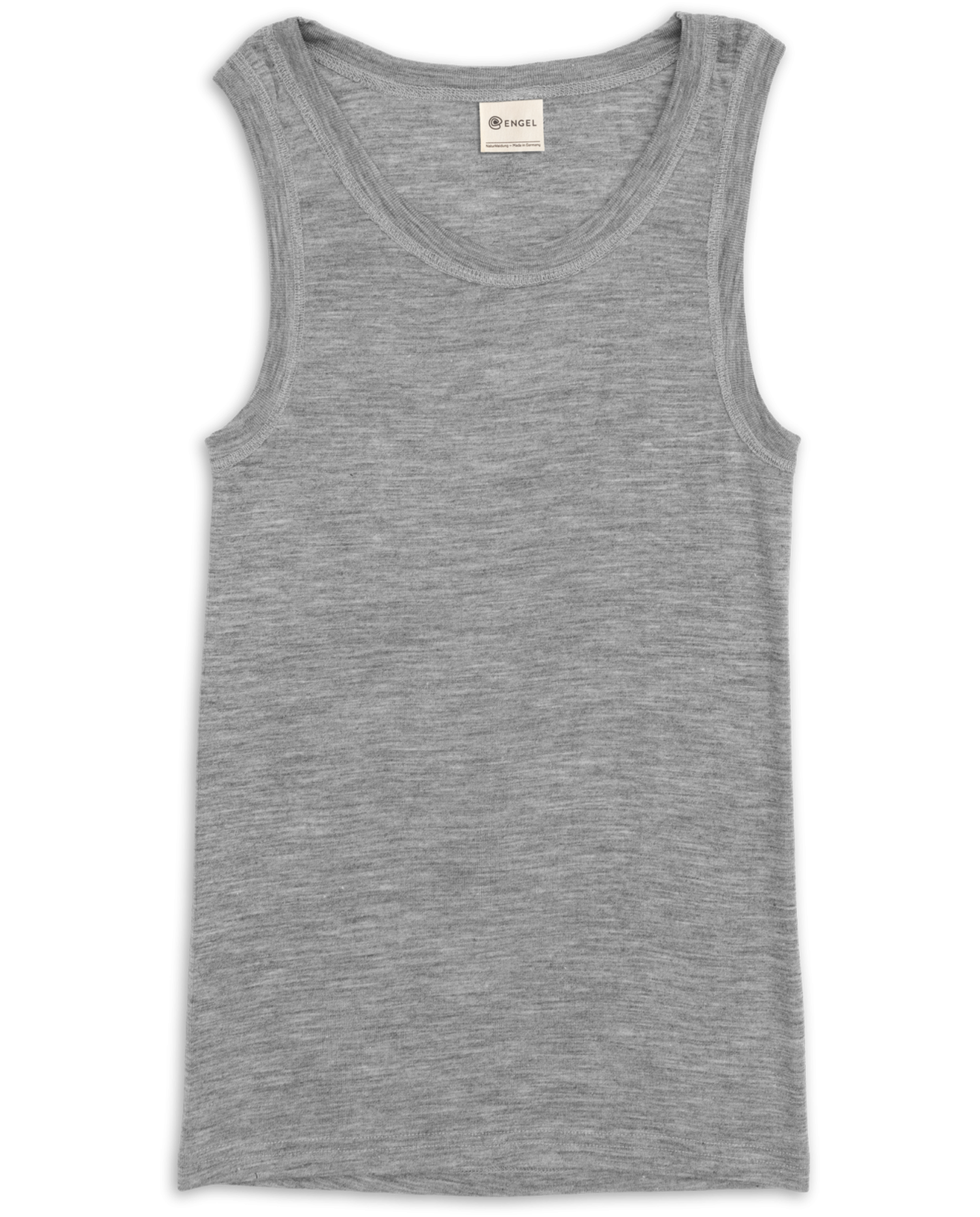 Moška spodnja majica, siva - volna, svila