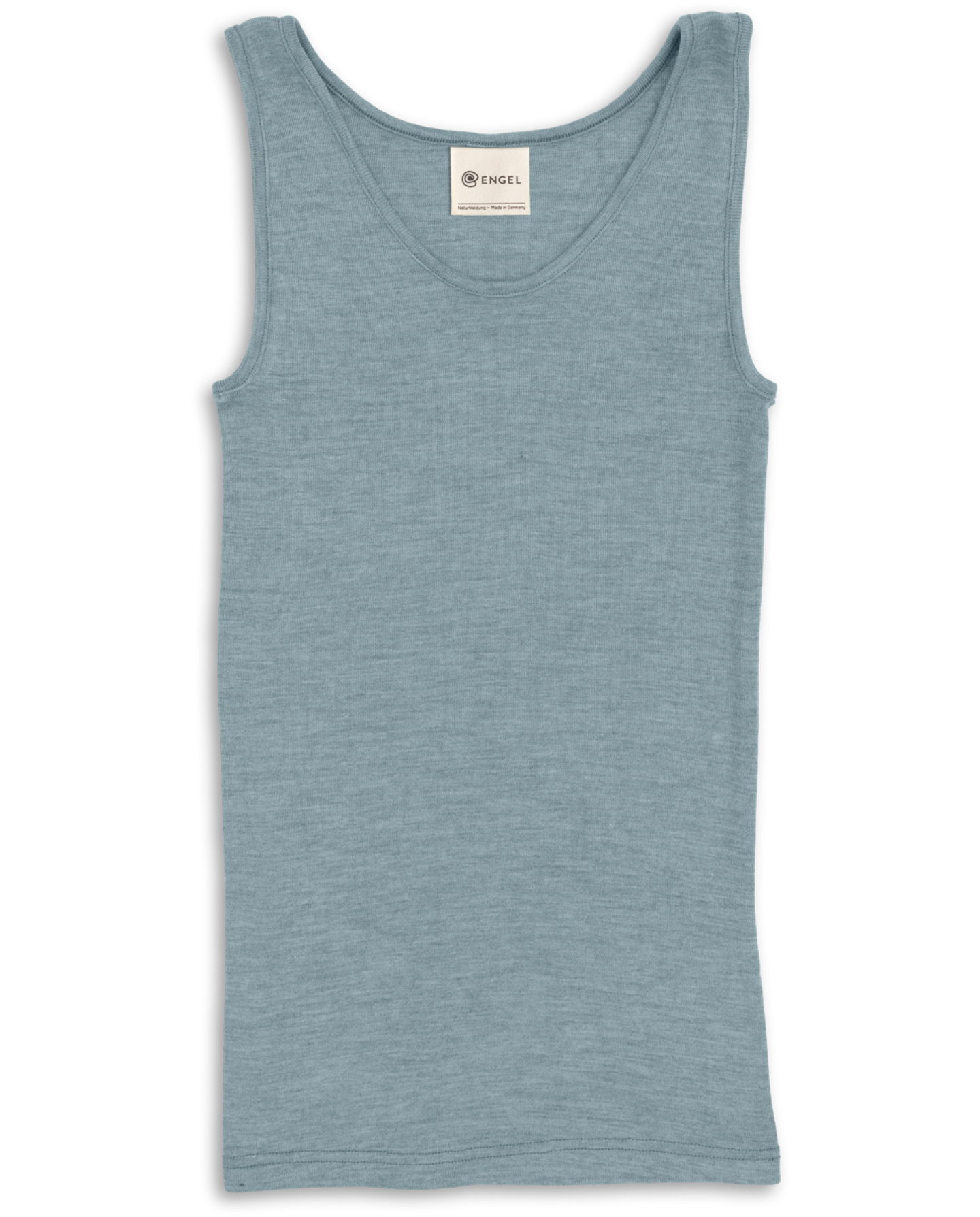 Ženska spodnja majica, sv.modra - volna, svila