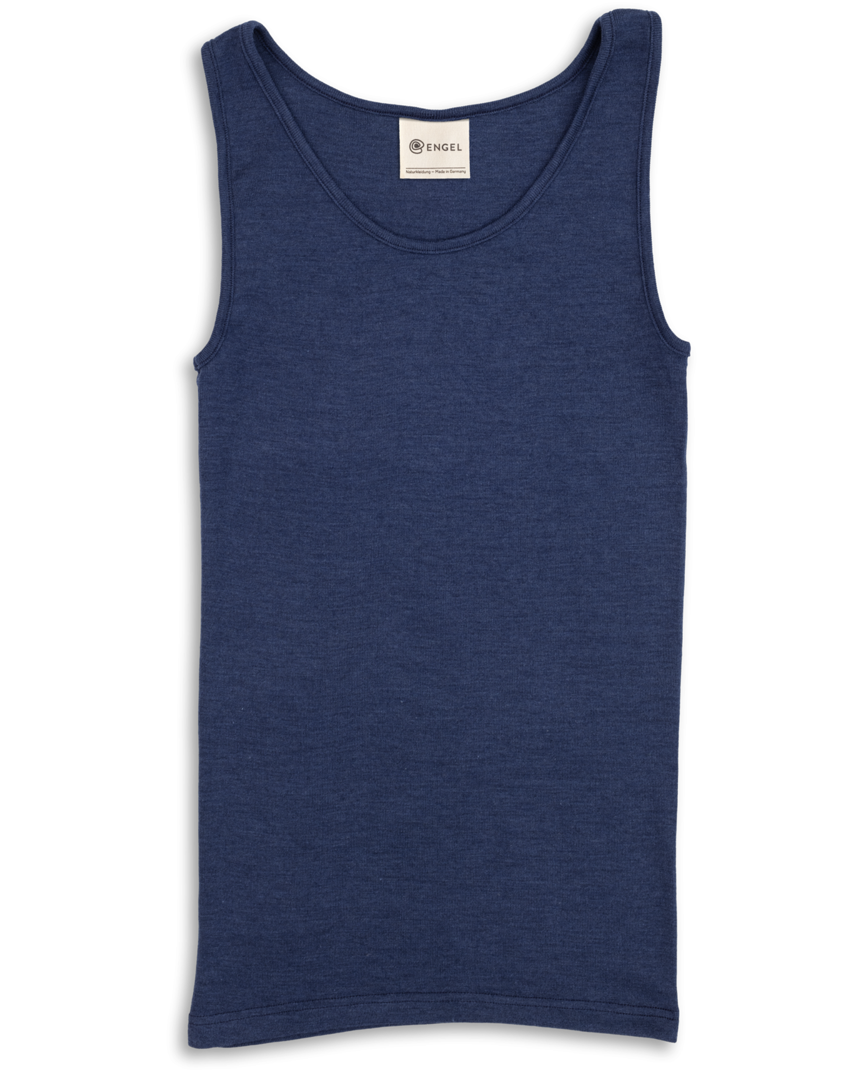 Ženska spodnja majica, modra - volna, svila Ženska spodnja majica, modra - volna, svila