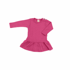 Otroška tunika DR raspberry - volna, svila od 62-116