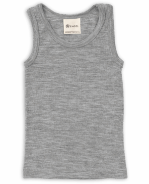 Otroška spodnja majica, grey volna, svila od 92-176 Otroška spodnja majica, grey volna, svila od 92-176