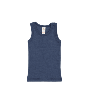 Otroška spodnja majica, navy volna, svila od 92-176 Otroška spodnja majica, navy volna, svila od 92-176