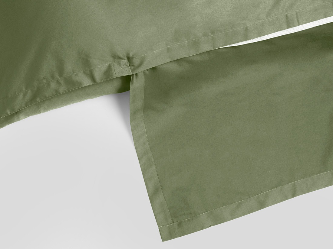 Posteljnina ekološki bombaž saten OLIVE več dimenzij