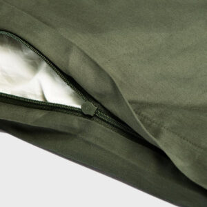 Posteljnina ekološki bombaž saten DARK OLIVE več dimenzij