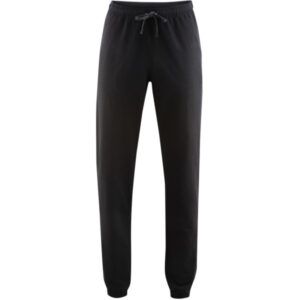 EKO Bombažne Moške Hlače ČRNA