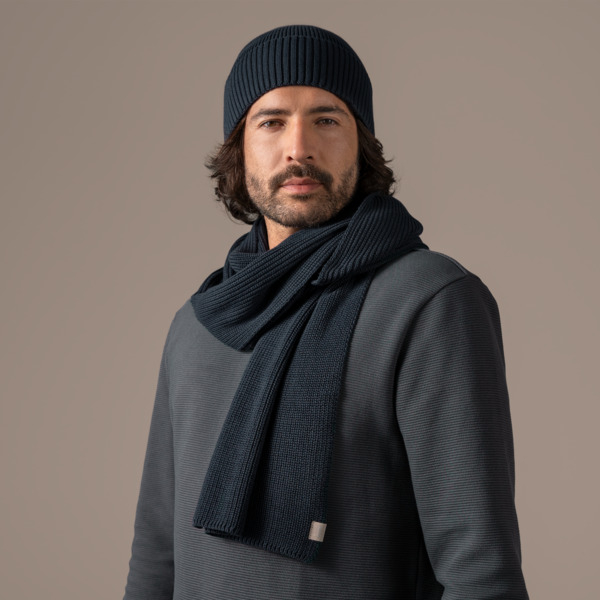 EKO Bombažni Šal MIDNIGHT