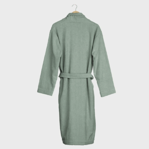 Kopalni plašč ekološki bombaž dots SEA GREEN