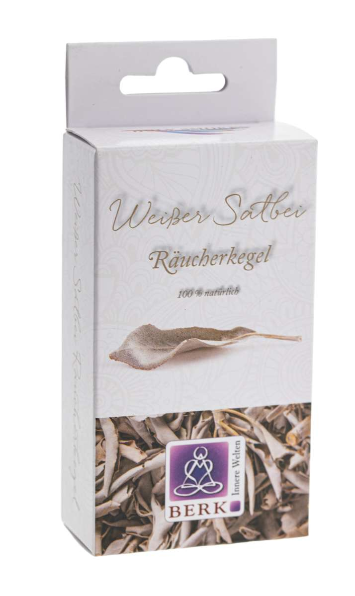 Kadilni stožci Beli žajbelj 20g.