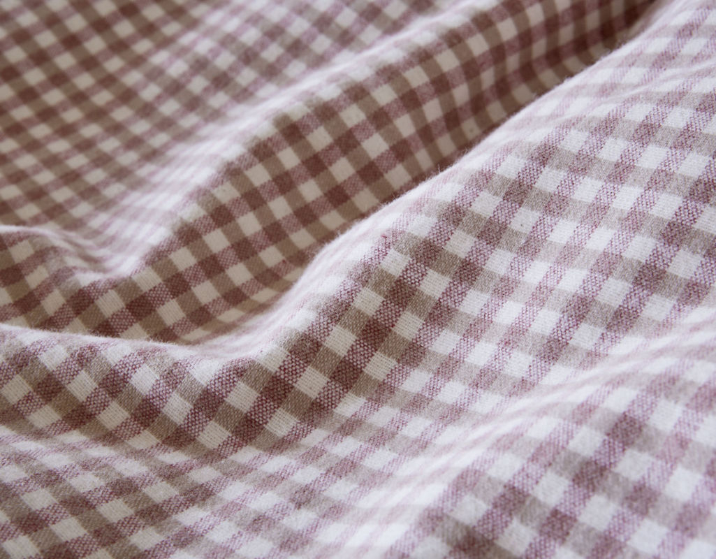 Posteljnina flanela karo sand Chalet razl.dim.