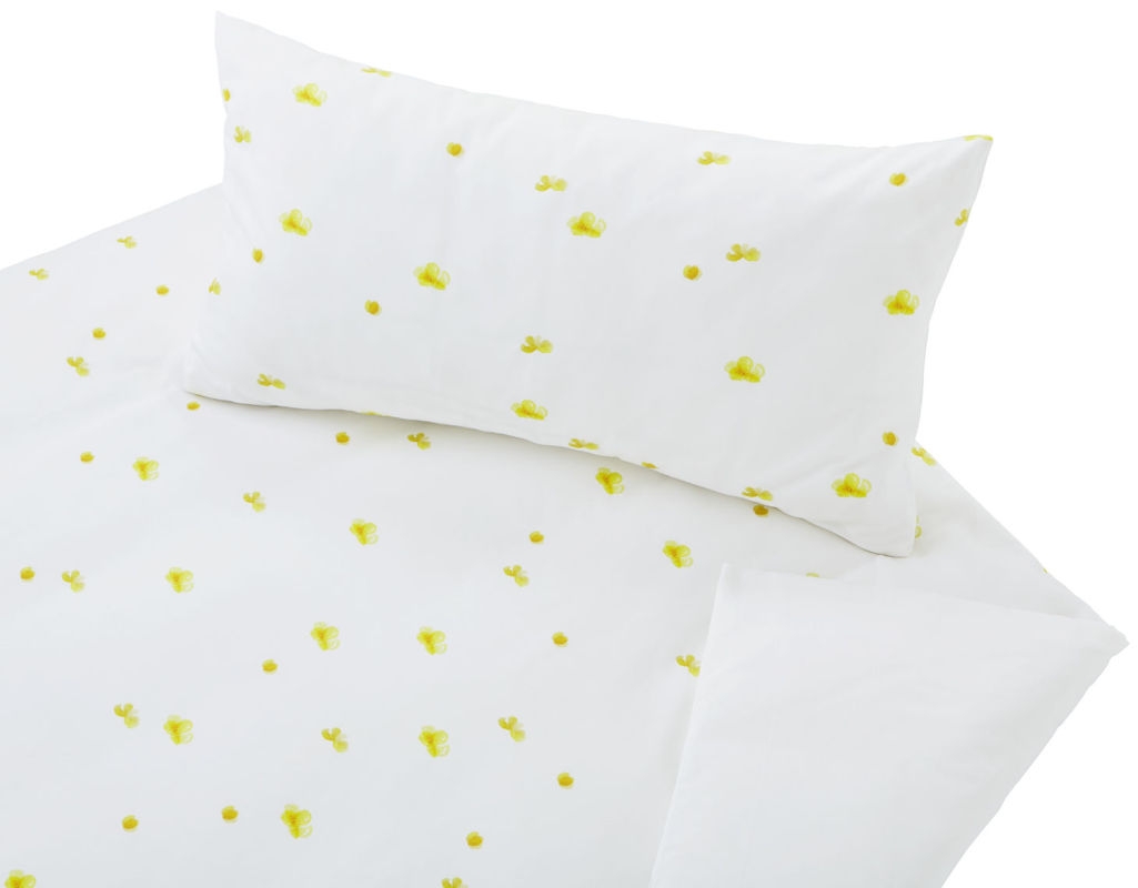 Posteljnina Butterblume saten, več dimenzij