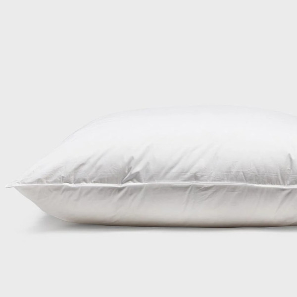 PUH Vzglavnik iz eko bombaža, polnjen z gosjim puhom