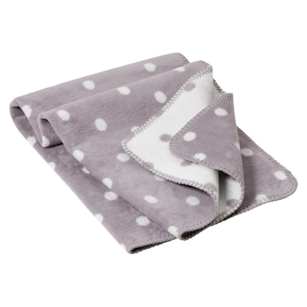 Odeja otroška eko bombaž SIVA 75x100,100x150