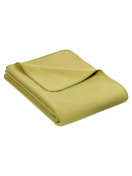 Odeja eko bombaž Cadiz 150x200 greenolive